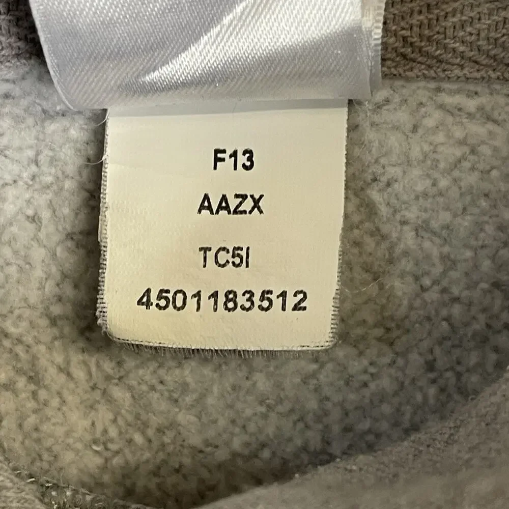 The North Face Hoodie Womens L Gray Pouch Pocket Long Sleeve Pullover Sweatshirt